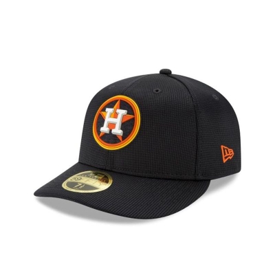 Sapca New Era Houston Astros MLB Clubhouse Collection Low Profile 59FIFTY Fitted - Albastri